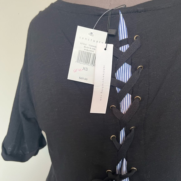 Sanctuary Clothing Womens Cadet Skye Basic T-Shirt XS NWT - Picture 5 of 10